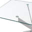 Dayeli Glass Top Metal Base Dining Table-1947080612
