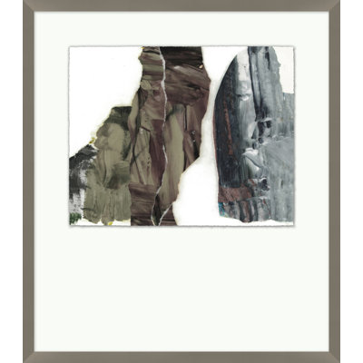 "Facing less" par Christopher Kennedy, reproduction d'art sur papier encadrée