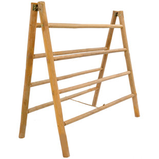 LANGKAWI Solid Bamboo Wood Towel Holder