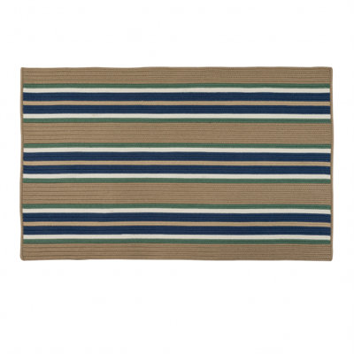 Madalynn Striped Indoor / Outdoor Rug