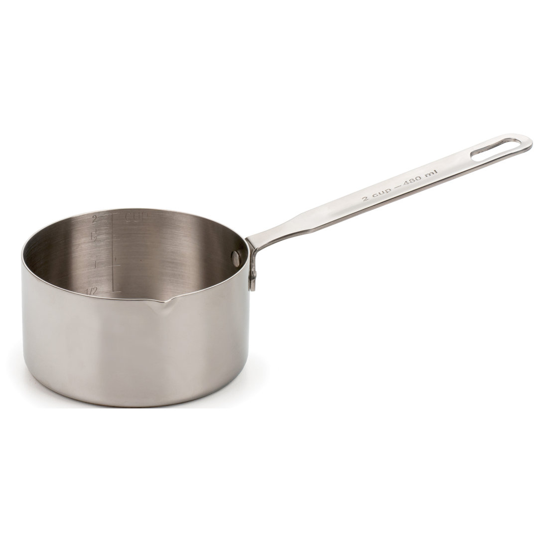 RSVP International Stainless Steel Measuring Cup RSVP International
