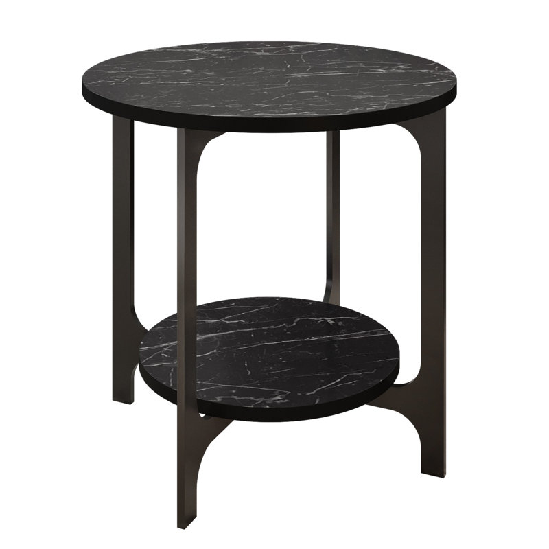 Gillham End Table, Black, Bendire