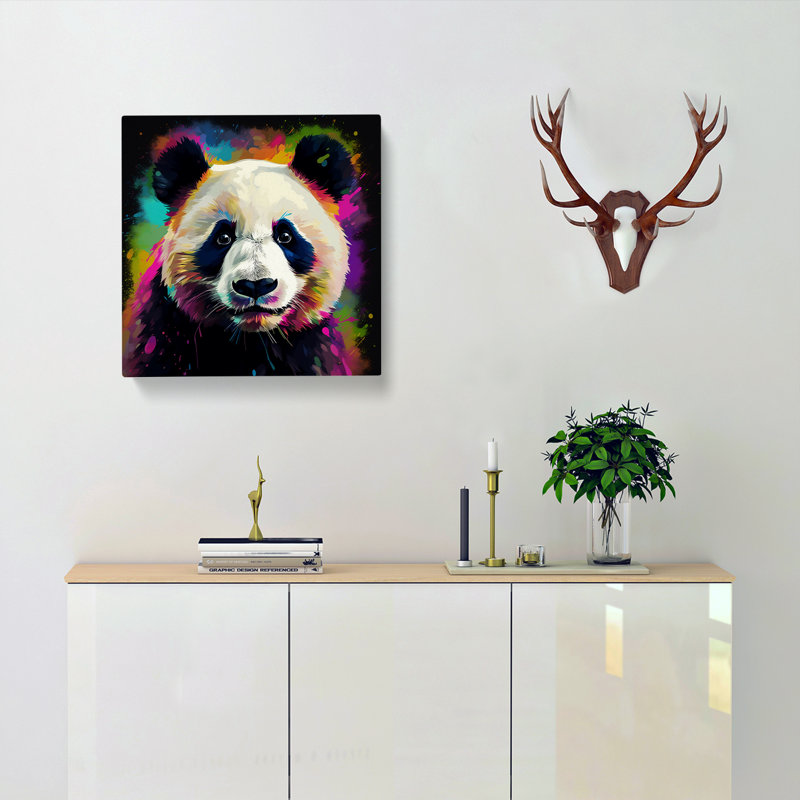 Panda - Wrapped Canvas