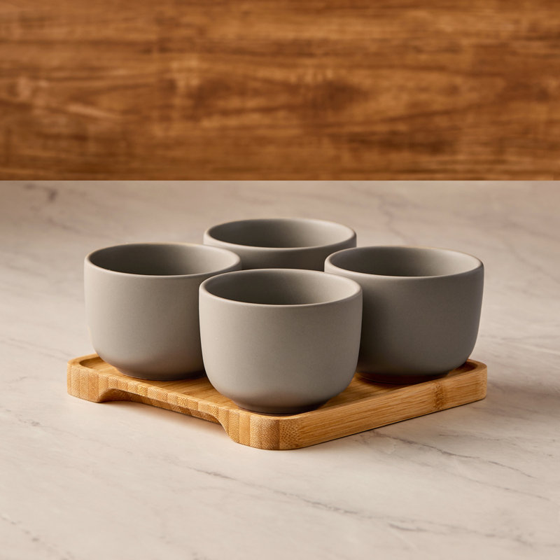 Share Round Bowls, Grey