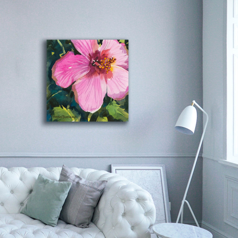 Art mural sur toile Winston Porter «Tropical» par Annelein Beukenkamp, H 37 po x l 37 po x P 1,5 po