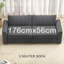 3 Seater Corduroy Sofa-2009621298-2031378223