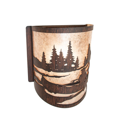 1 - Light Flush Mounted Sconce