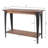 Solano 40'' Farmhouse Brown Wood Console Table