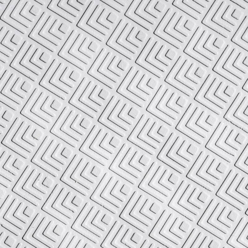 Rubagrip Rubber Non Slip Bathmat with Secure Suction Cups, 37cm x 90cm, White