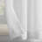 Clean Window Aya Textured Slub Stripe Linen Blend Sheer Rod Pocket Kitchen Curtain Tier Pair-50805378-50805377