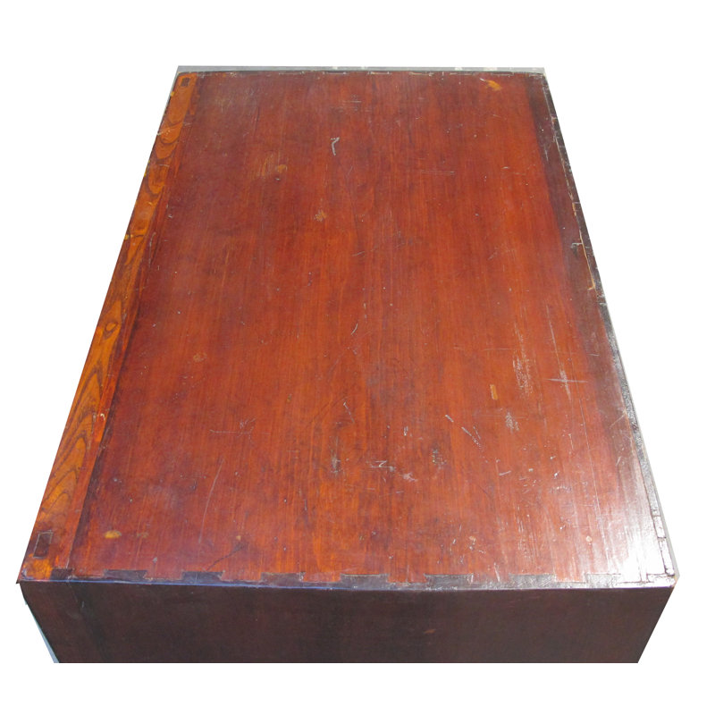 Ancient Chinese Elm Lacquered Cabinet