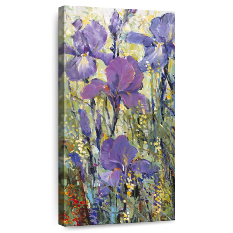 Iris Field I, 24" H x 12" W