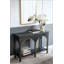 Console en bois avec accents