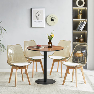 Ensemble de salle à manger 5 pièces avec 1 table et 4 chaises