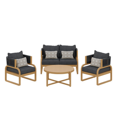 Rana 4-Person Sunbrella® Patio Seating Group