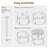 Cellestine Round Glass Coffee Table-351570207-270564727