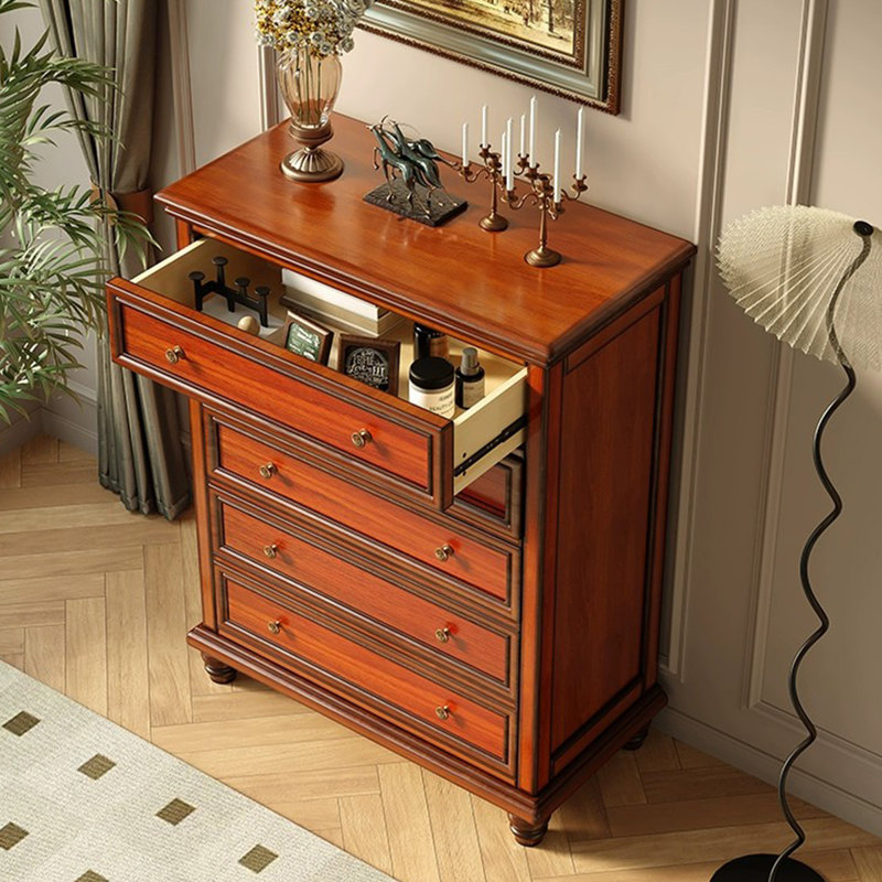 Walnut Solid Wood Rectangular Dressers & Chests