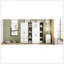 Armoire 6 portes avec tablettes et tiroirs