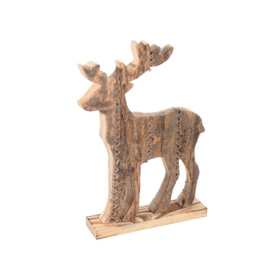 Figurine rustique en bois