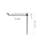 DependaBar Pivoting Grab Bar (17.5") in Brushed-120830643