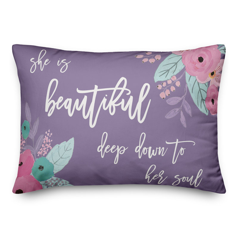 Housse de coussin rectangulaire en polyester 