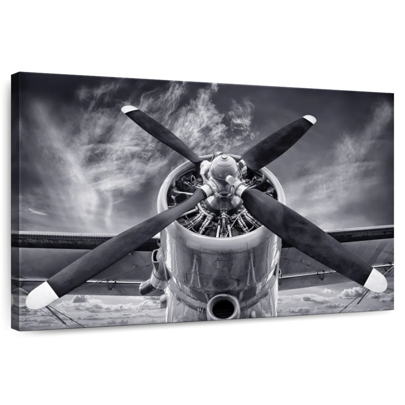 Mehar Old Airplane, 20" H x 30" W