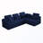 L-shape Upholstered Sectional Sofa-762032269