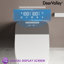 Toilette à bidet intelligente DeerValley: protection anti-éclaboussures en mousse, siège à hauteur confortable ADA de 17,5 po, chasse d'eau sans pression et siège chauffant en blanc
