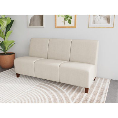 Siena Lounge Reception Armless 3 Seat Tandem Seating No Centre Arms