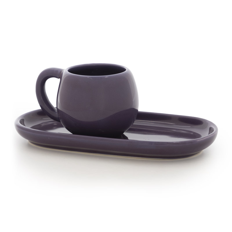 Ceramic Decorative Tray, Purple