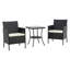 3-Piece PE Rattan Garden Furniture Bistro Set-294256873