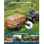ATV UTV Remorque de remorquage derrière un chariot à benne basculante 22 pi³, 1 600 pi lb