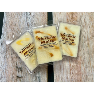 Drizzle Bourbon Maple Sugar Scented Wax Melt -  Swan Creek Candle, 02239