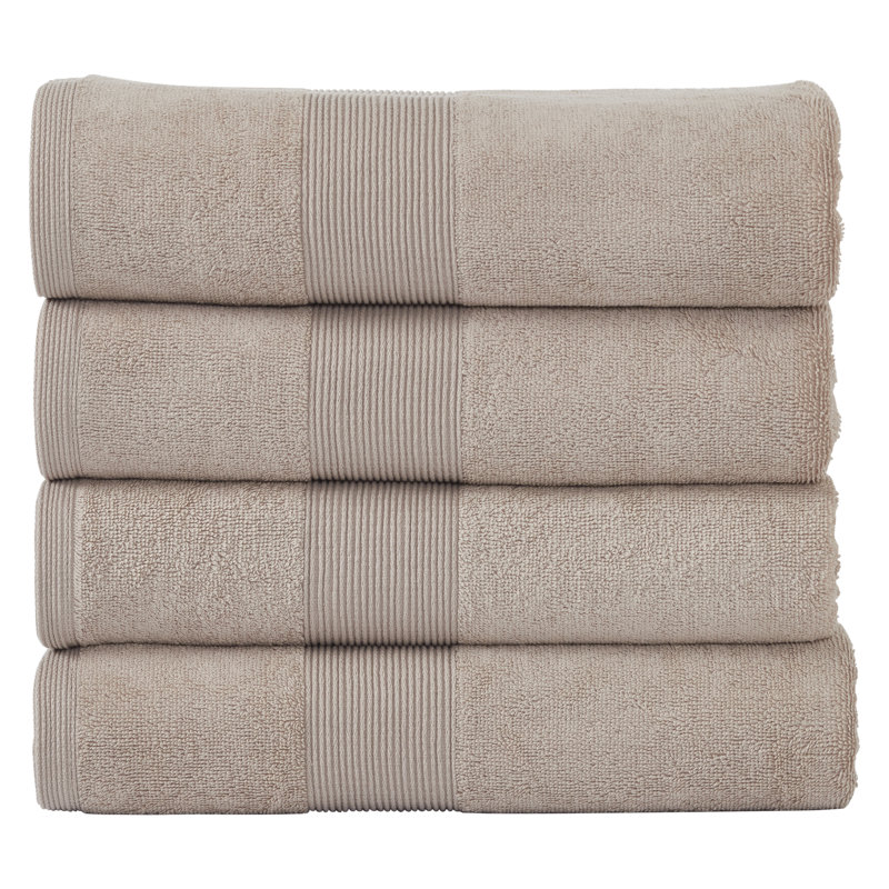 Evteka Plush Bath Towel, Beige