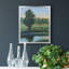 «Tree by the Riverbank II», toile encadrée de qualité supérieure - prête à être accrochée-100458069-100458070