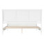 Lit plateforme en bois massif Valencia avec pied de lit assorti Valencia-1230722591-1230722589
