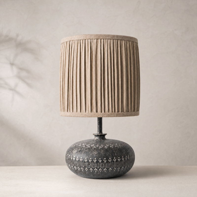 Ceramic Table Lamp with 3-Way Bulb