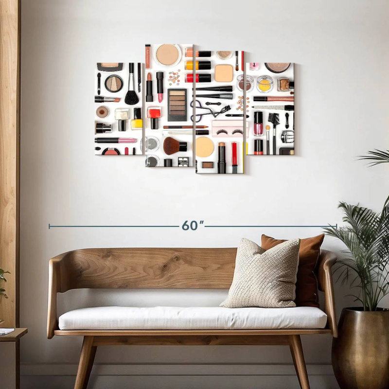 Make Up Essentials, 27" H x 43" W