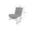Chaise berçante Elrena
