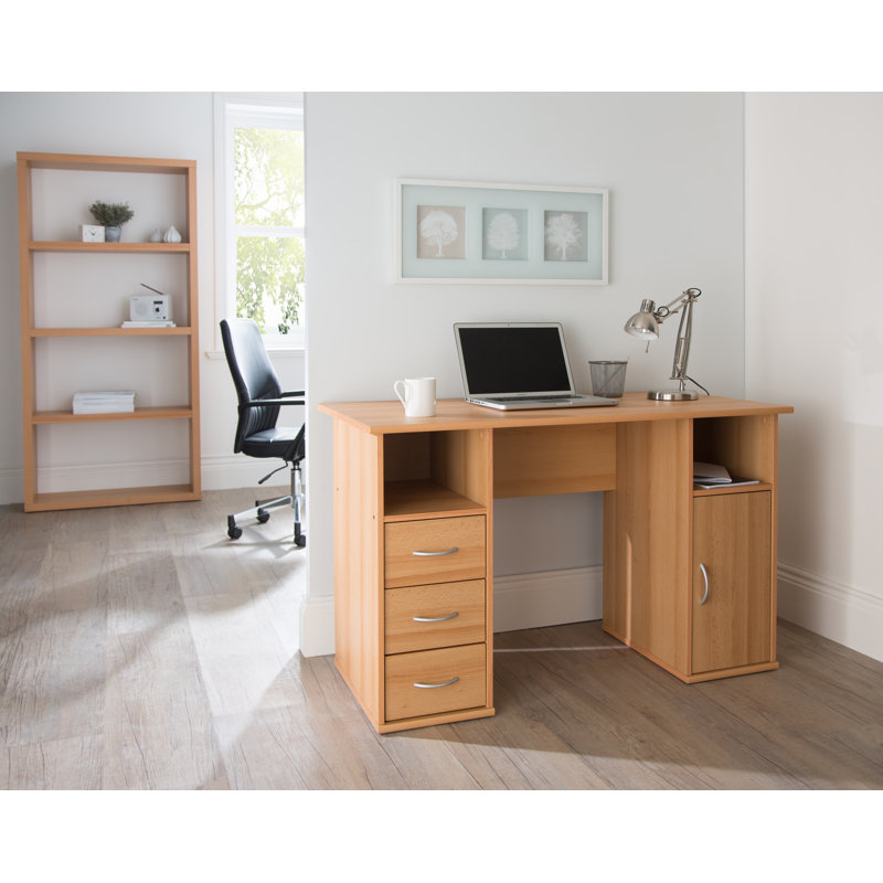 Bozarth Solid Wood Computer Desk