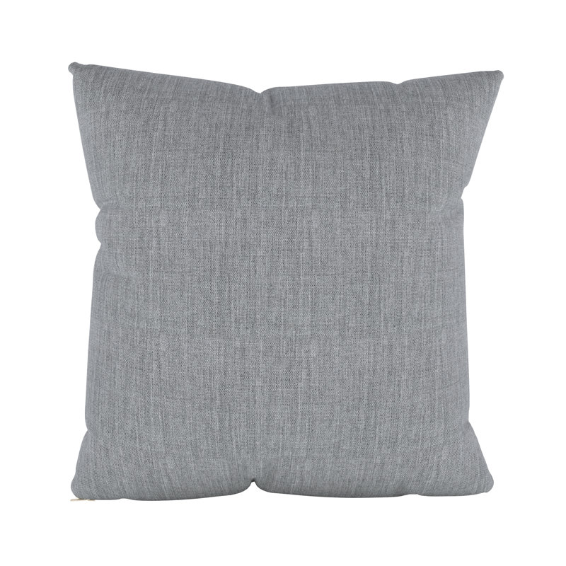 Coussin intérieur / extérieur Beleno, Gris mélangé