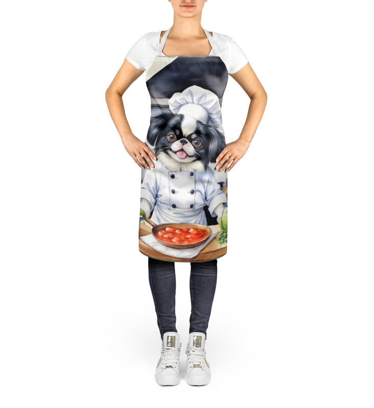 No Pattern Bib Apron
