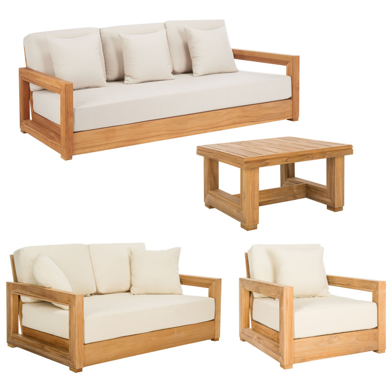 Andu 4 Piece Outdoor Conversation Set