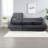 Compression Cloud Sectionals, Corduroy Modern L Shape Sofa For Home