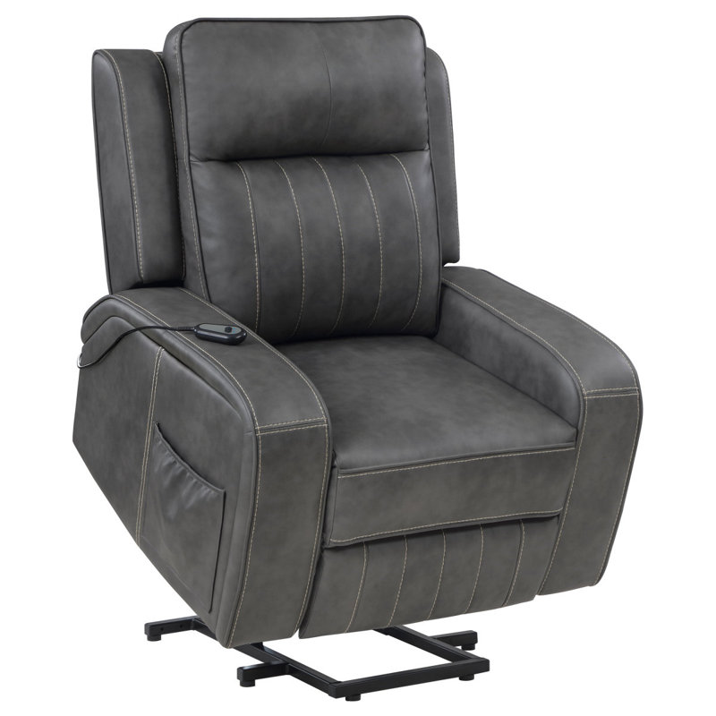 Fauteuil inclinable gris McKinley