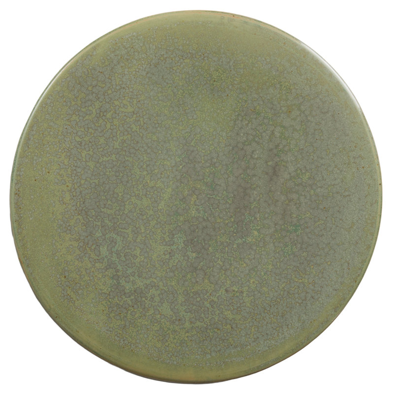 Stool/Table Garden Stool, Green Speckle
