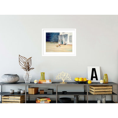 Cape Cod Evening by Edward Hopper -Framed Giclee Print