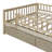 Full Size Daybed Wood Bed With Two Drawers-1822017184
