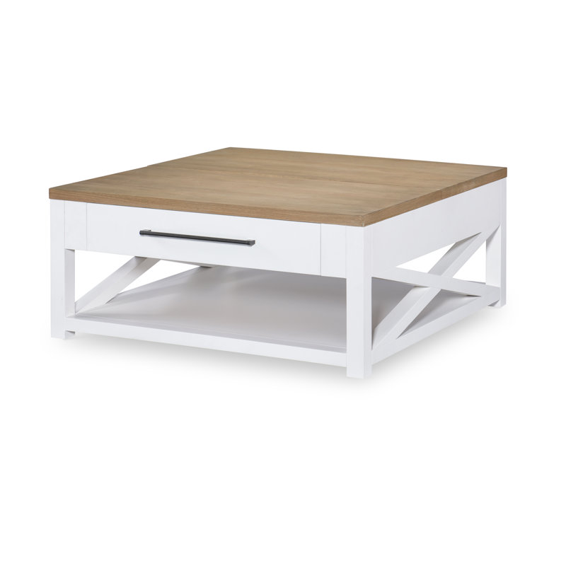 Table basse à 4 pieds avec rangement Leyva