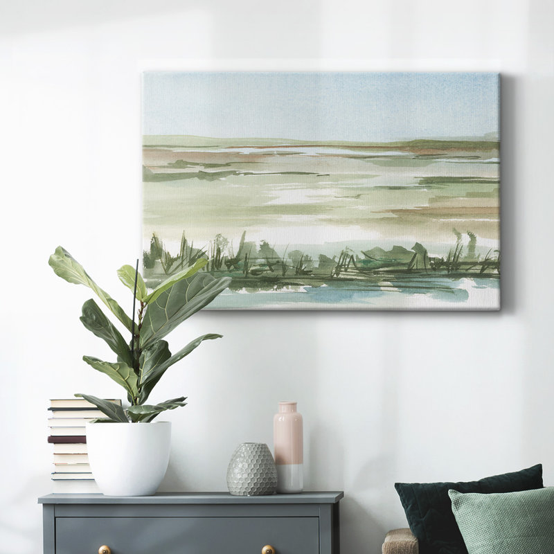 Peaceful Lowland II-Gallery, toile tendue, H 40 po x l 60 po